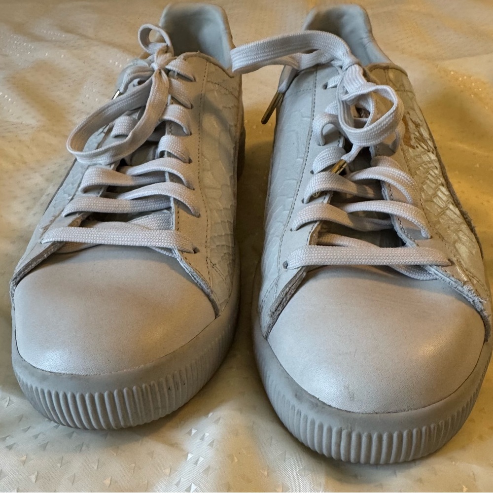 Puma Clyde Sneakers Men’s Size 13 Leather - Picture 8 of 12